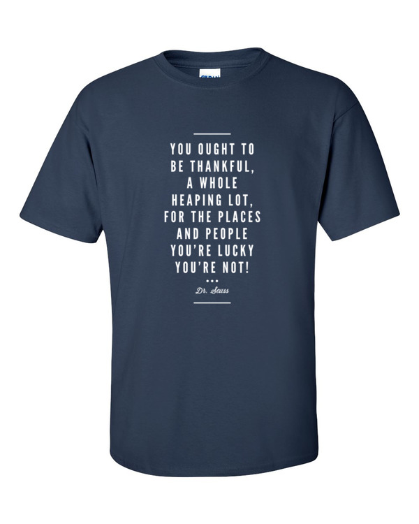 Be Thankful | T-Shirt | White on dark - Far Cry Tees